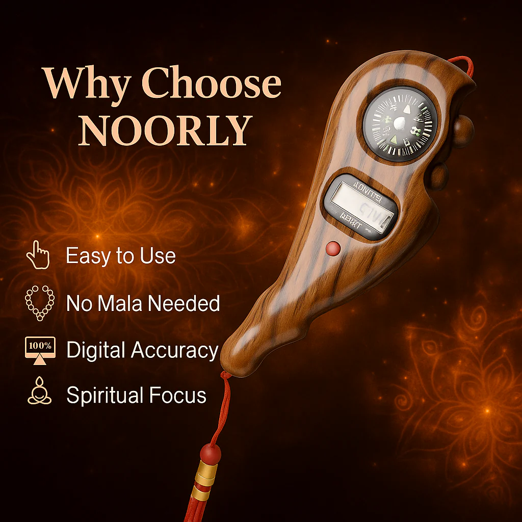 Noorly™ Ram Mandir Blessed Tulsi Jap Counter - Image 4