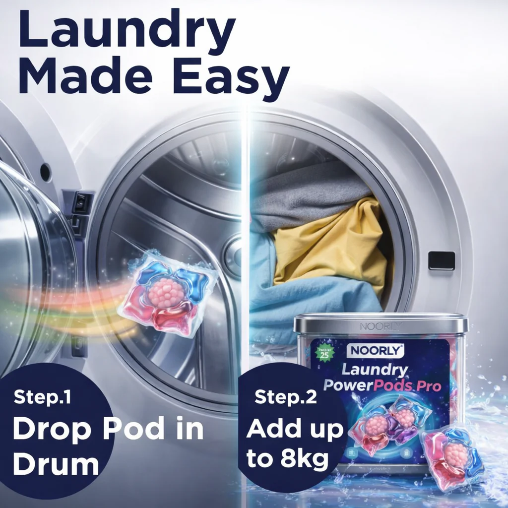 Noorly™ 5-in-1 Laundry PowerPods Pro - Image 3